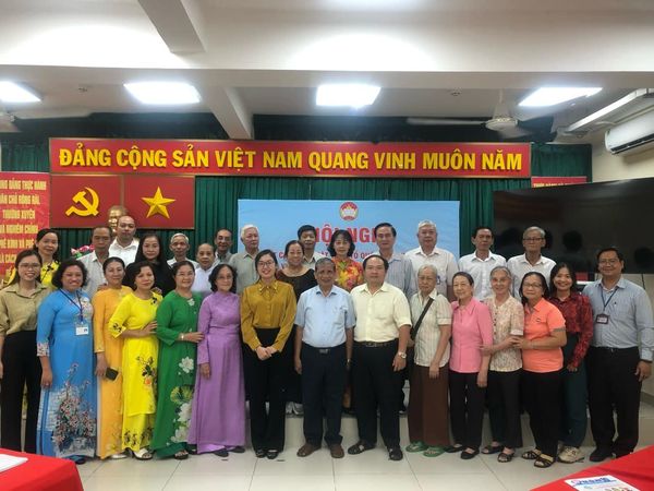 Image: Hội nghị tổng kết công tác Mặt trận Tổ quốc, Quỹ Vì người nghèo và Ban Thanh tra nhân dân năm 2023 và góp ý dự thảo báo cáo chính trị nhiệm kỳ 2019 – 2024 và dự thảo chương trình hành động của Uỷ ban MTTQ Việt Nam nhiệm kỳ 2024 - 2029