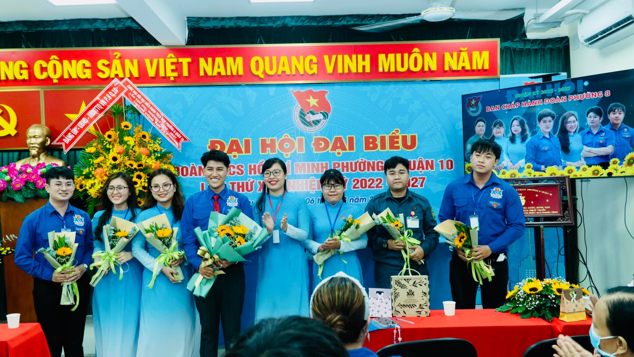 Image: Đại hội Đại biểu Đoàn TNCS Hồ Chí Minh Phường 8, Quận 10 Lần thứ XVIII, nhiệm kỳ 2022 - 2027