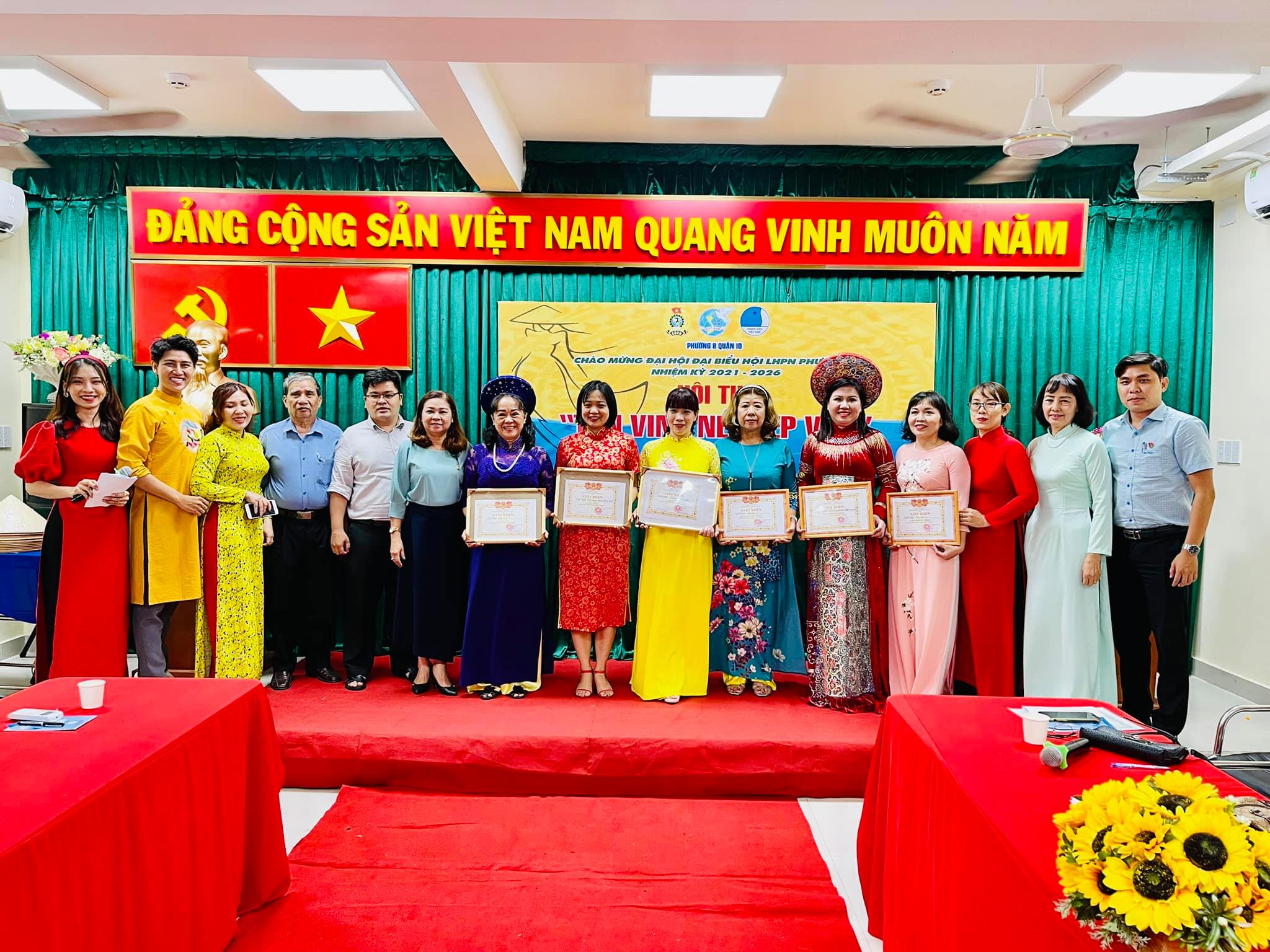 Image: Phường 8 tổ chức hội thi "Tôn vinh nét đẹp Việt" năm 2021